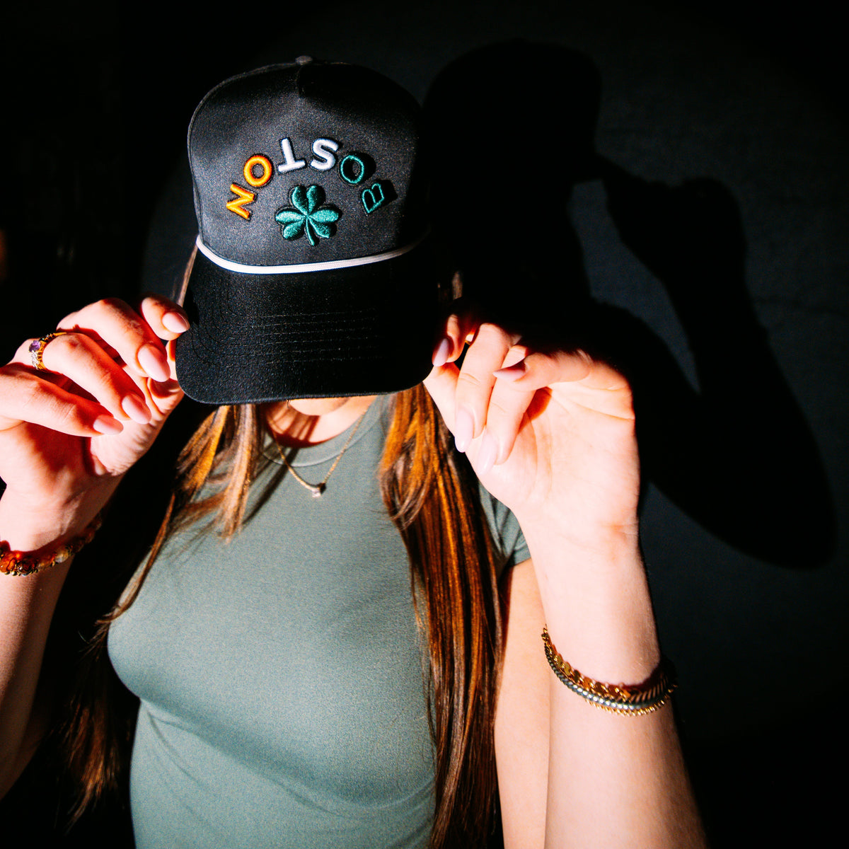 Boston Shamrock Hat