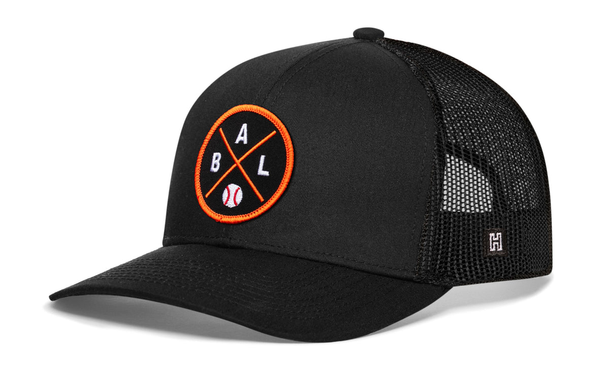 Baltimore Trucker Hat  |  BAL X Baseball Snapback