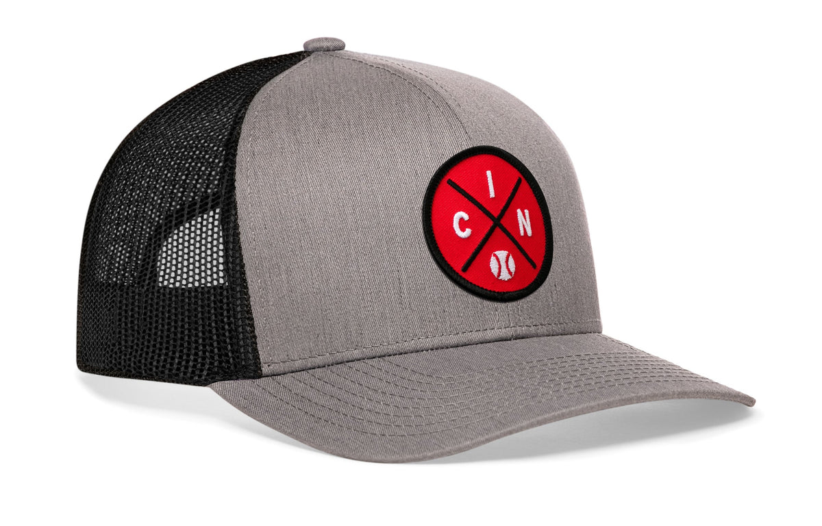 Cincinnati Trucker Hat  |  CIN X Baseball Snapback