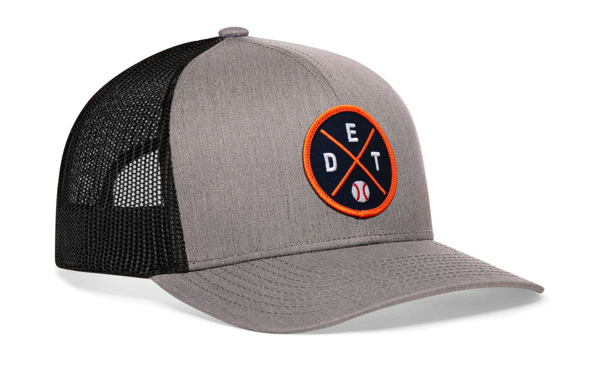 Detroit Trucker Hat  |  DET X Baseball Snapback