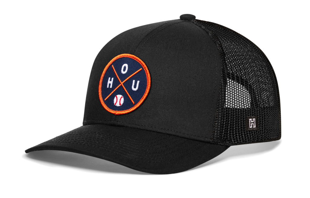 Houston Trucker Hat  |  HOU X Baseball Snapback