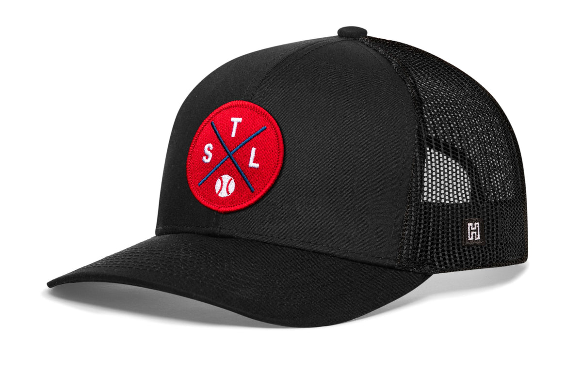 St Louis Trucker Hat  |  STL X Baseball Snapback
