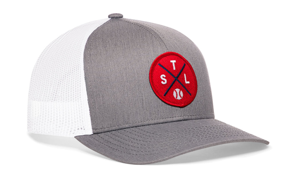 St Louis Trucker Hat  |  STL X Baseball Snapback