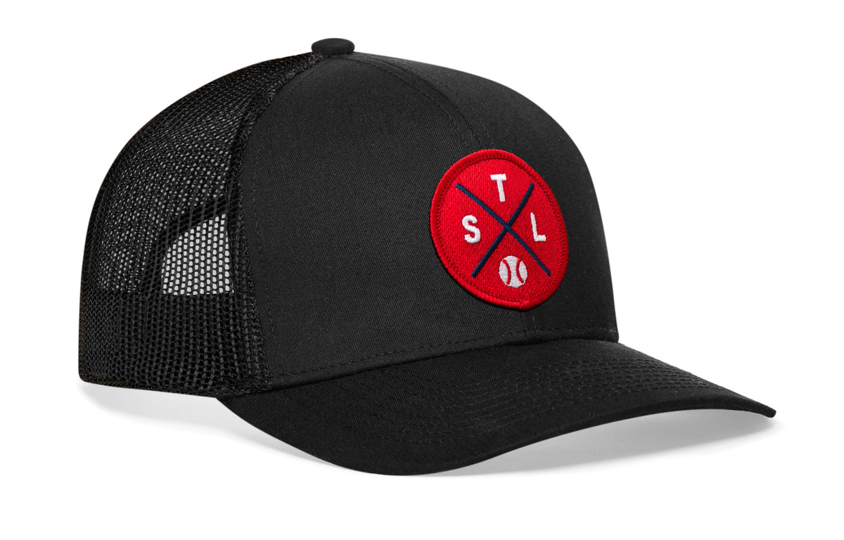 St Louis Trucker Hat  |  STL X Baseball Snapback