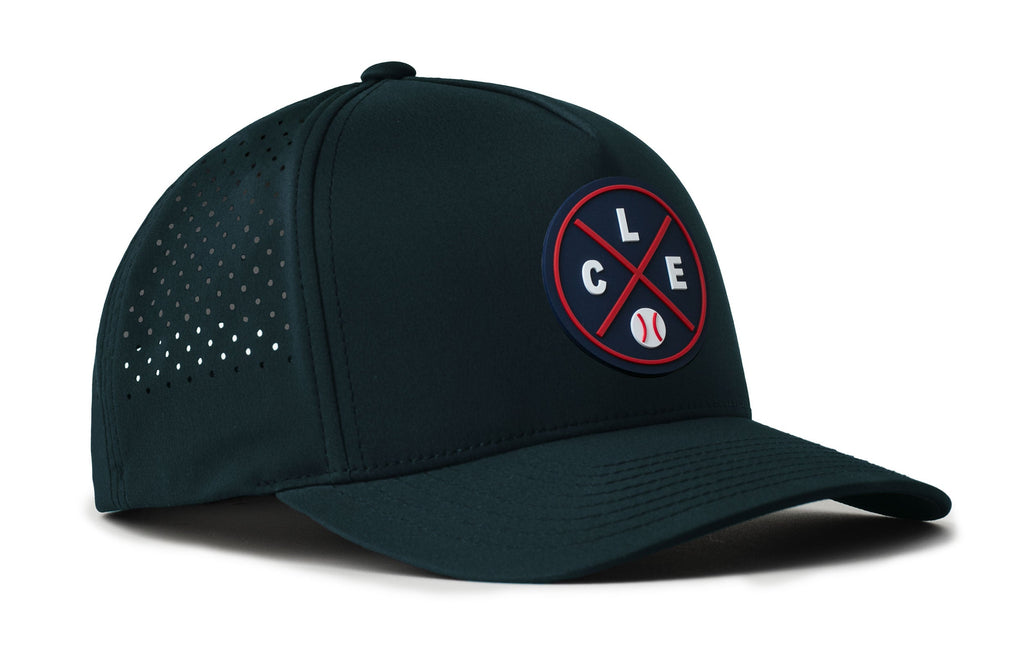 Cleveland Baseball Performance 5-Panel Hat  |  CLE X Flexfit® Snapback