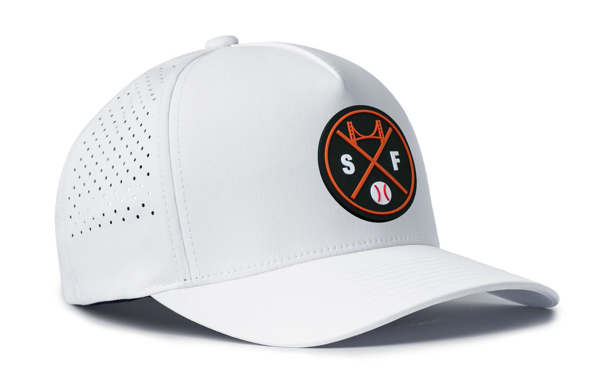 San Francisco Baseball Performance 5-Panel Hat  |  SF X Flexfit® Snapback